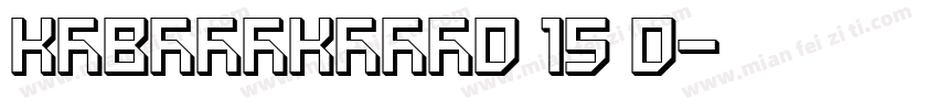 KSVMWNKMAB0 15 0字体转换